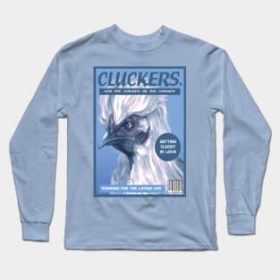 Cluckers Chicken Magazine Long Sleeve T-Shirt